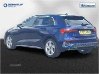 Used Audi A3 e-tron S-Line 2022 Blue Hatchback