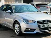Used Audi A3 Sportback 150 HP (110 kW) 2016 Silver Hatchback