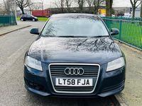 Used Audi A3 170 HP (125 kW) 2008 Black Hatchback
