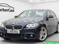 Used BMW 530 M Sport 258 HP (189 kW) 2016 Black Sedan
