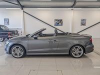 Used Audi Cabriolet S-Line 150 HP (110 kW) 2015 Grey Cabriolet