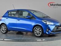 Used Toyota Yaris 111 HP (81 kW) 2018 Blue Hatchback