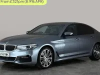 Used BMW 530e M Sport 252 HP (185 kW) 2018 Blue Sedan