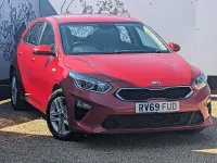 Used Kia Ceed 136 HP (100 kW) 2019 Red Hatchback