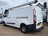 Used Ford Transit Custom 100 HP (73 kW) 2014 White Van