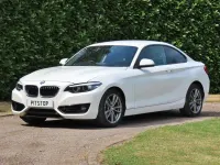 Used BMW 218 Sport Line 2018 White Coupe