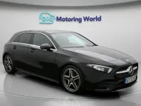 Used Mercedes A250 AMG line 224 HP (164 kW) 2020 Black Hatchback