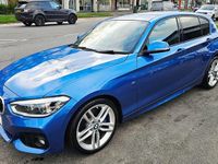 Used BMW 118 M Sport 2017 Blue Hatchback