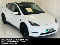 Used Tesla Model Y Long Range AWD 378 kW (514 HP) 2022 White SUV