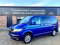 Used VW T6.1 Highline 150 HP (110 kW) 2022 Blue Van