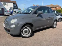 Used Fiat 500 Lounge 69 HP (50 kW) 2011 Grey Hatchback