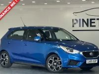 Used MG MG3 Excite 106 HP (77 kW) 2019 Blue Hatchback