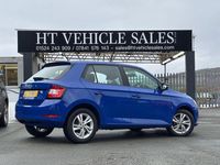 Used Skoda Fabia SE 60 HP (44 kW) 2020 Blue Hatchback