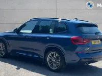 Used BMW X3 M Sport 292 HP (214 kW) 2021 Blue SUV