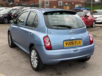 Used Nissan Micra 79 HP (58 kW) 2006 Blue Hatchback