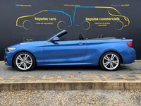 Used BMW 220 M Sport 2015 Blue Cabriolet