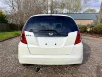Used Honda Fit 2009 White Hatchback