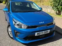 Used Kia Rio 2022 Blue Hatchback