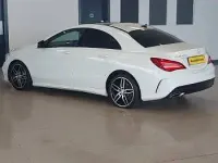 Used Mercedes CLA220 AMG line 177 HP (130 kW) 2016 White Coupe