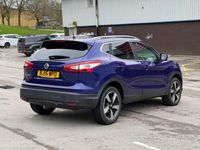 Used Nissan Qashqai N-TEC 2015 Blue SUV