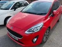 Second-hand Ford Fiesta Trend 95 CP (69 kW) 2020 Roșu Hatchback