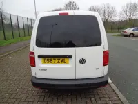 Gebraucht VW Caddy Startline 102 PS (75 kW) 2018 Weiß Van / Kleinbus