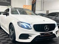 Used Mercedes E220 AMG line 194 HP (142 kW) 2018 White Coupe
