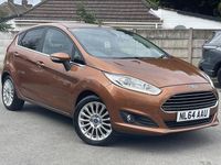 Used Ford Fiesta Titanium 100 HP (73 kW) 2014 Yellow Hatchback
