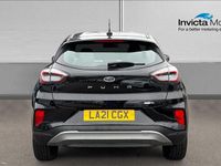 Used Ford Puma Titanium 125 HP (91 kW) 2021 Agate black metallic SUV