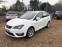 Used Seat Ibiza ST FR 2015 White Estate