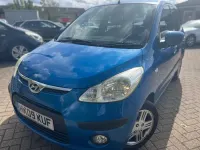 Used Hyundai i10 Comfort 78 HP (57 kW) 2009 Blue Hatchback