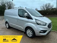 Używany Ford Transit Custom Limited 130 KM (95 kW) 2021 Srebrny Van
