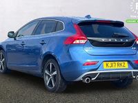 Used Volvo V40 R-Design 190 HP (139 kW) 2017 Blue Hatchback