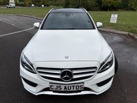 Used Mercedes C250 AMG Line Premium Plus 2016 White Estate