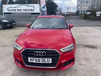 Used Audi A3 Sportback S-Line 116 HP (85 kW) 2019 Red Hatchback