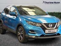 Used Nissan Qashqai N-Connecta 116 HP (85 kW) 2018 Blue SUV