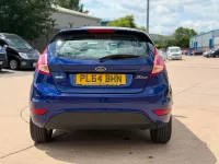 Used Ford Fiesta Zetec 2015 Blue Hatchback
