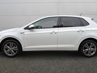 Used VW Polo R-line 116 HP (85 kW) 2020 White Hatchback