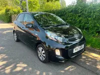Used Kia Picanto 65 HP (47 kW) 2017 Black Hatchback