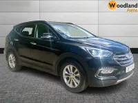 Used Hyundai Santa Fe Premium 200 HP (147 kW) 2017 Black SUV