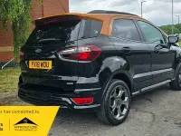 Used Ford Ecosport ST-Line 125 HP (91 kW) 2018 Black SUV