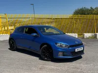 Used VW Scirocco GT 147 HP (108 kW) 2015 Blue Coupe