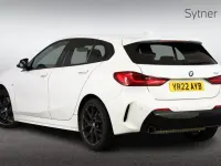 Used BMW 118 M Sport 134 HP (98 kW) 2022 White Hatchback