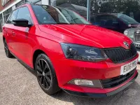 Used Skoda Fabia Monte Carlo 90 HP (66 kW) 2016 Red Estate