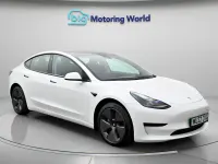 Used Tesla Model 3 Standard Range Plus 239 kW (325 HP) 2022 White Sedan