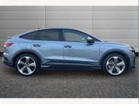 Used Audi Q4 Sportback e-tron Black Edition 210 kW (286 HP) 2025 Blue SUV