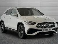 Used Mercedes GLA200 AMG Line Premium 163 HP (119 kW) 2023 Digital white SUV