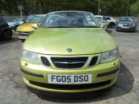 Używany Saab 9-3 Cabriolet Aero 2005 Żółty Kabriolet