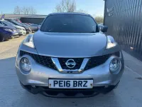 Używany Nissan Juke Tekna 110 KM (80 kW) 2016 Srebrny SUV