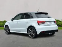Used Audi A1 Black Edition 123 HP (90 kW) 2018 White Hatchback